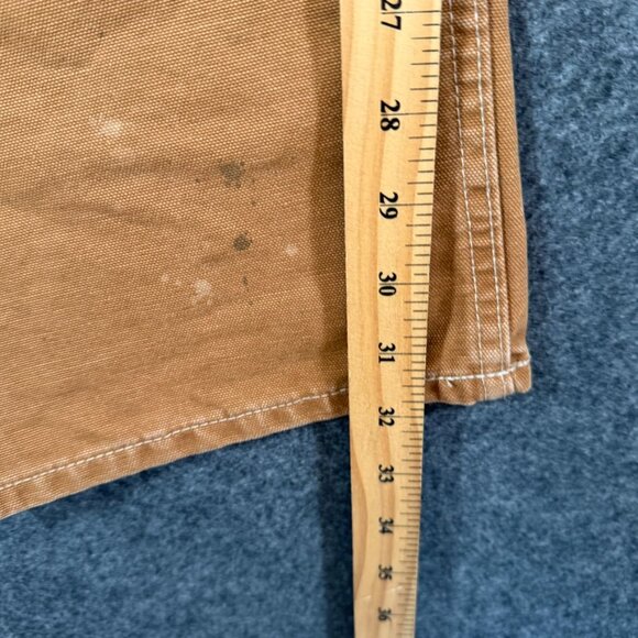 RRL Ralph Lauren Engineer Fit Distressed Carpenter Pant Sz 38x32 Tan Beige Work - Picture 8 of 14